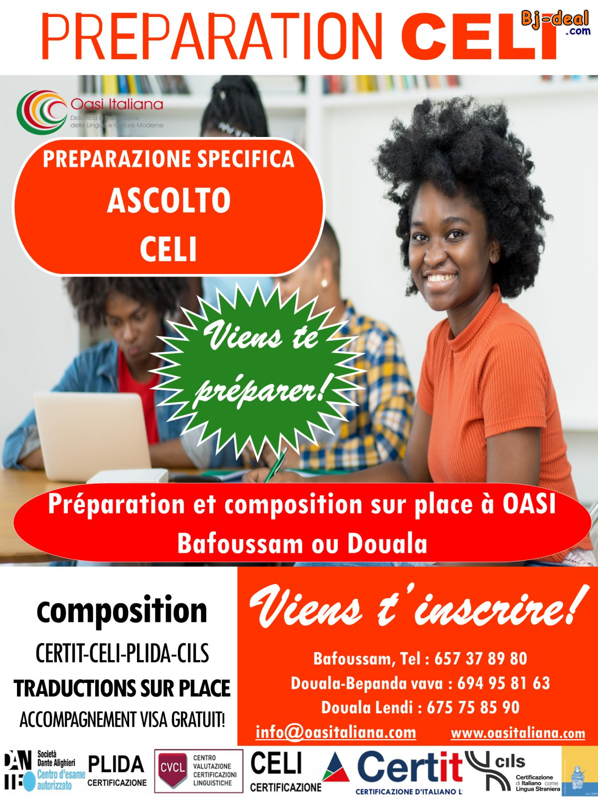 Image principale de PREPARAZIONE SPECIFICA ASCOLTO