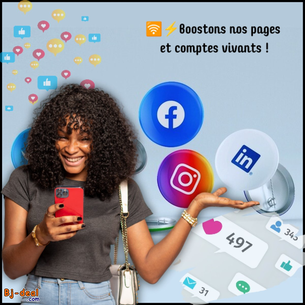Image principale de Boostez vos activités sur les réseaux sociaux