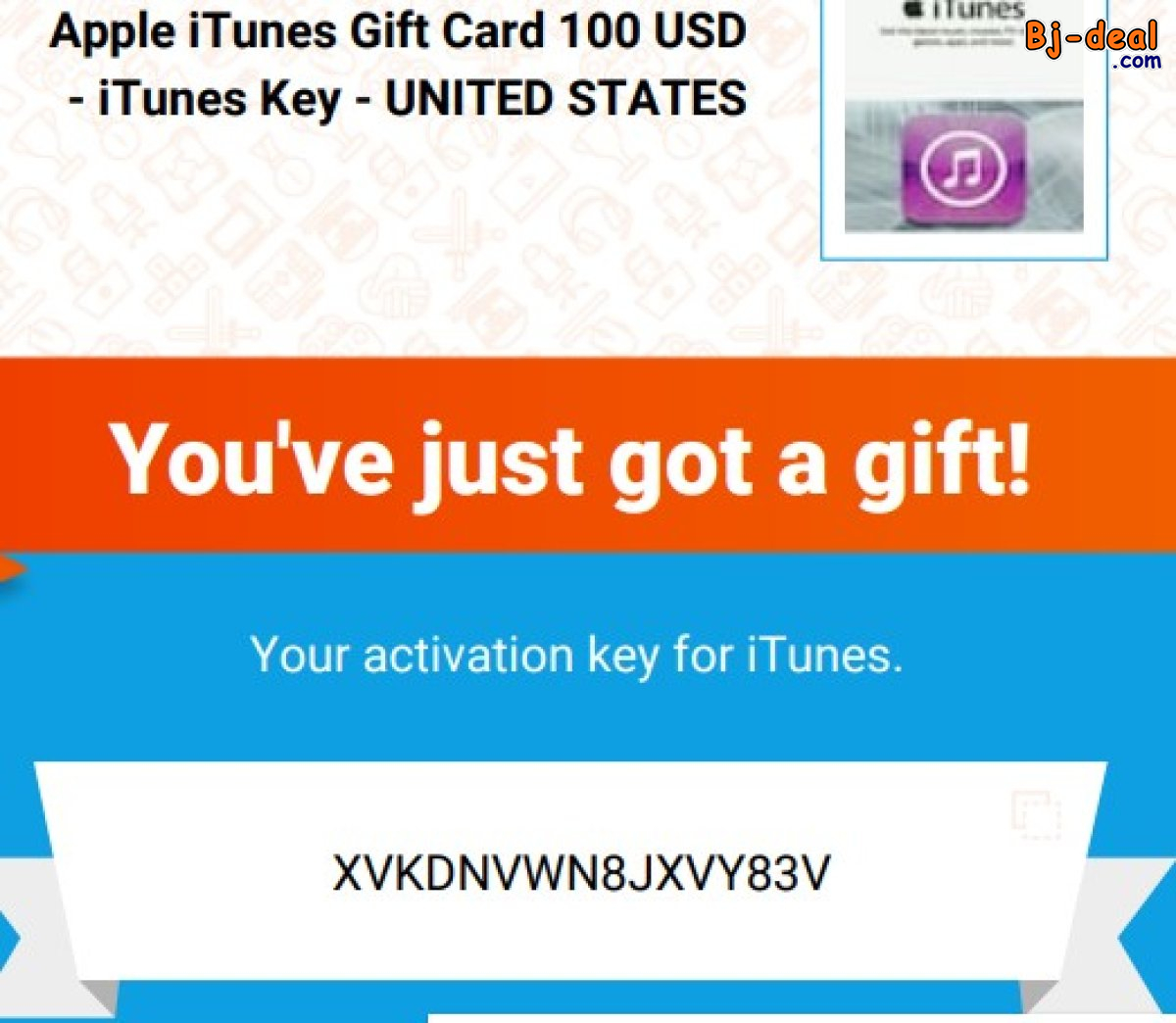Image principale de Achete ta carte cadeau ITUNES APPLE PLAYSTAORE chez Chreol Empire