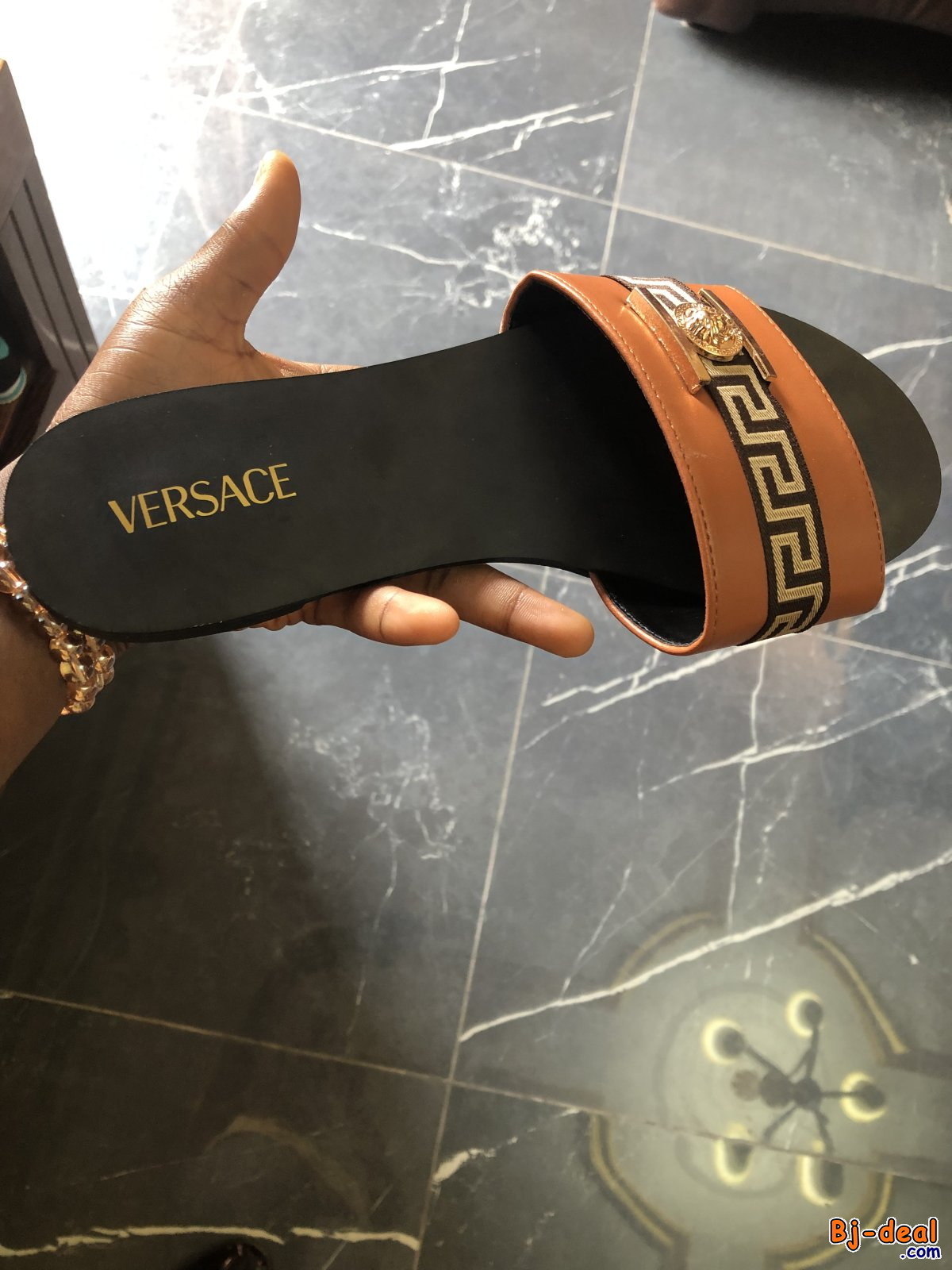 Image principale de Babouche de luxe Versace