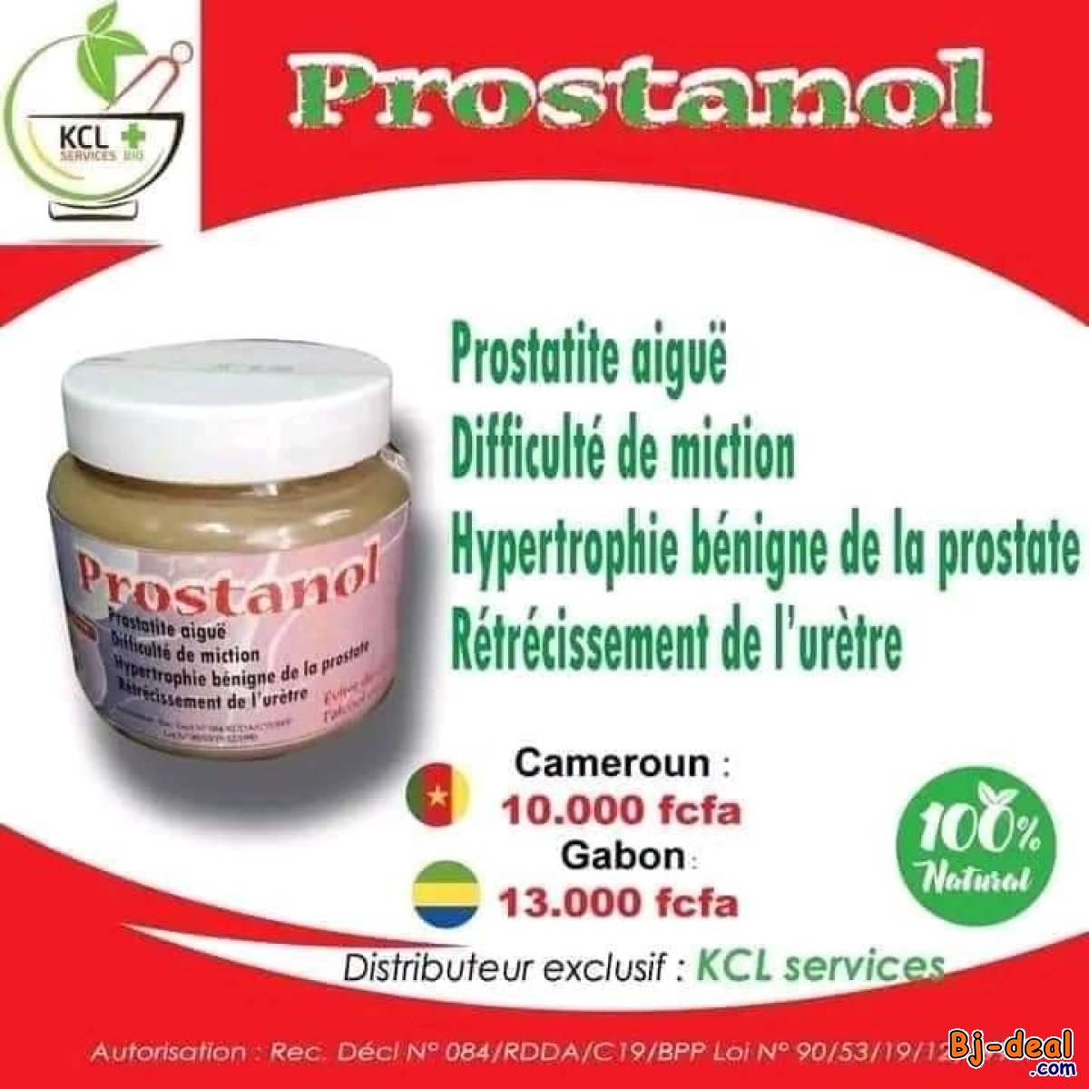 Image principale de PROSTANOL DE CHEZ KCL SANTÉ BIO