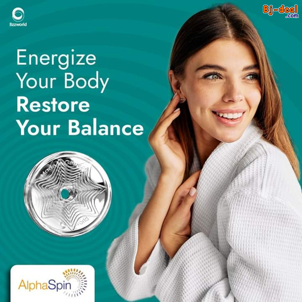 Main image of ALPHA SPIN NATURAL EMETTEUR ET TRANSMISSEUR D ENERGIE SCALAIRE