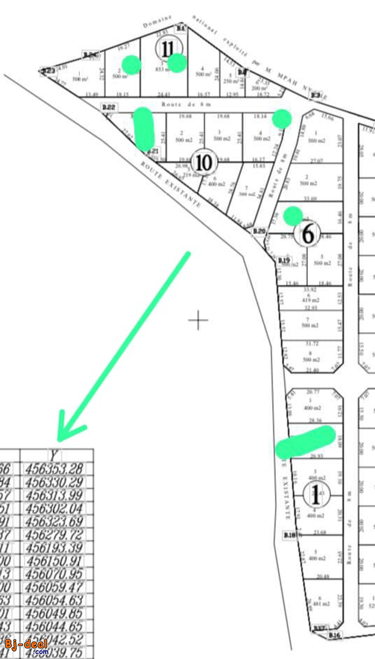 Image principale de Terrains a vendre a Bonaberi. Lotissement