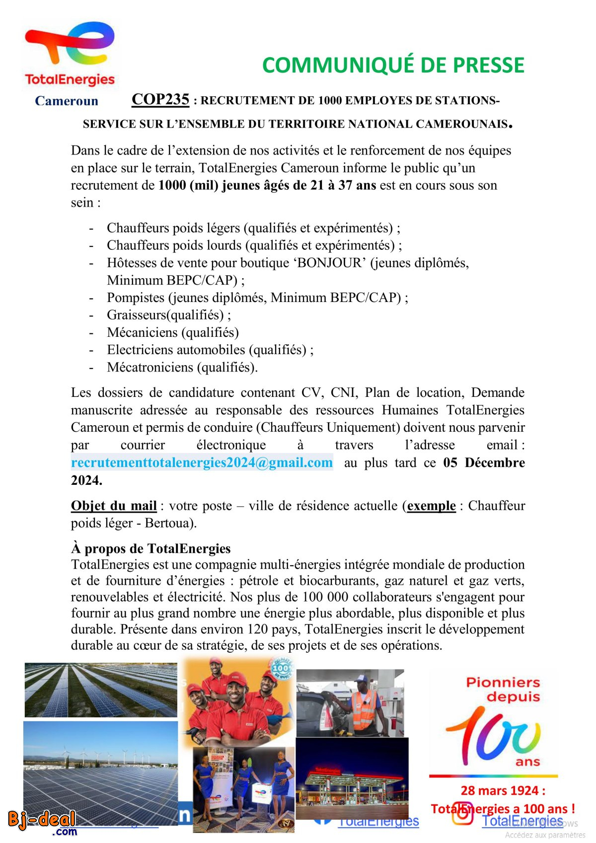 Image principale de pompistes et hotesses dans les stations TotalEnergies