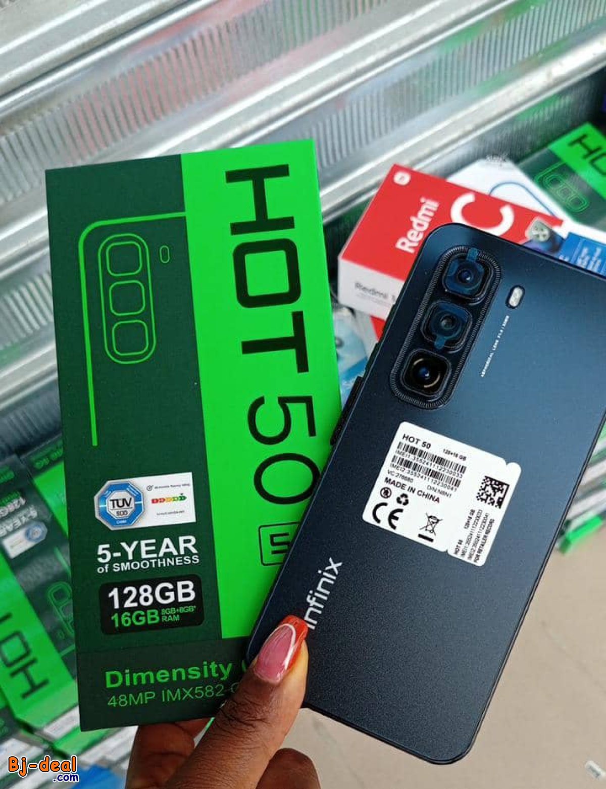 Image principale de Infinix hot 50i 256giga16ram