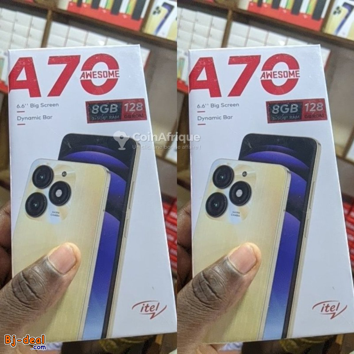 Image principale de Itel A70 128giga8ram 70000fcfa