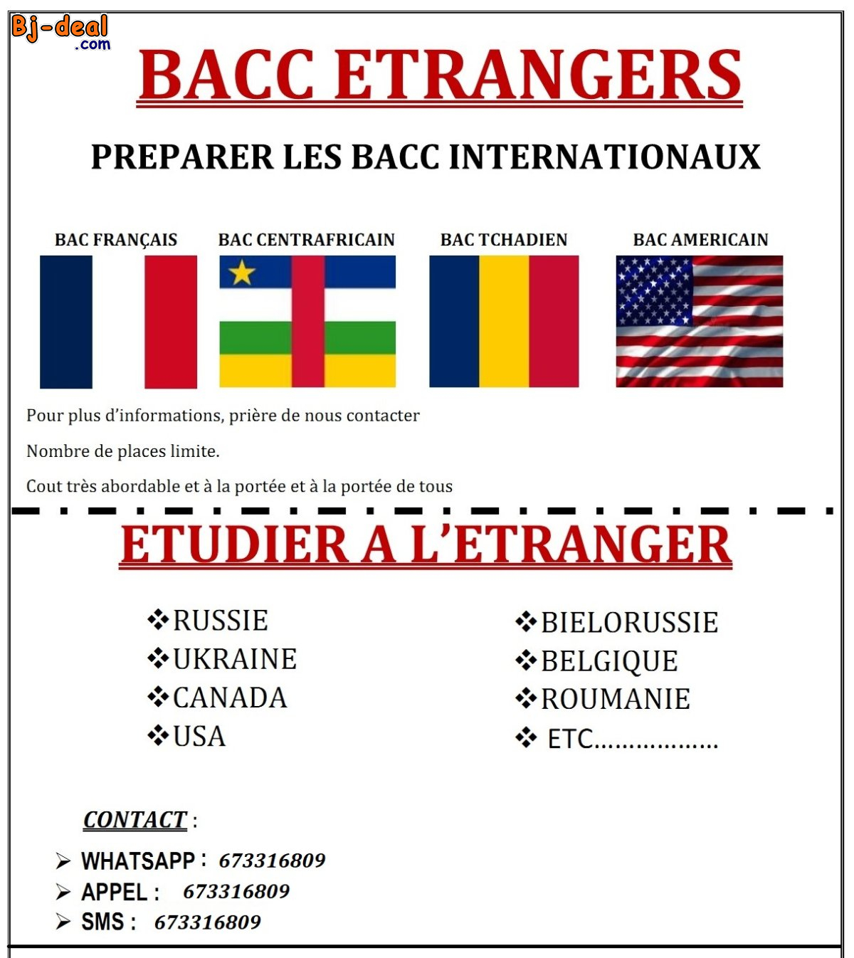 Image principale de Baccalauréat centrafricain