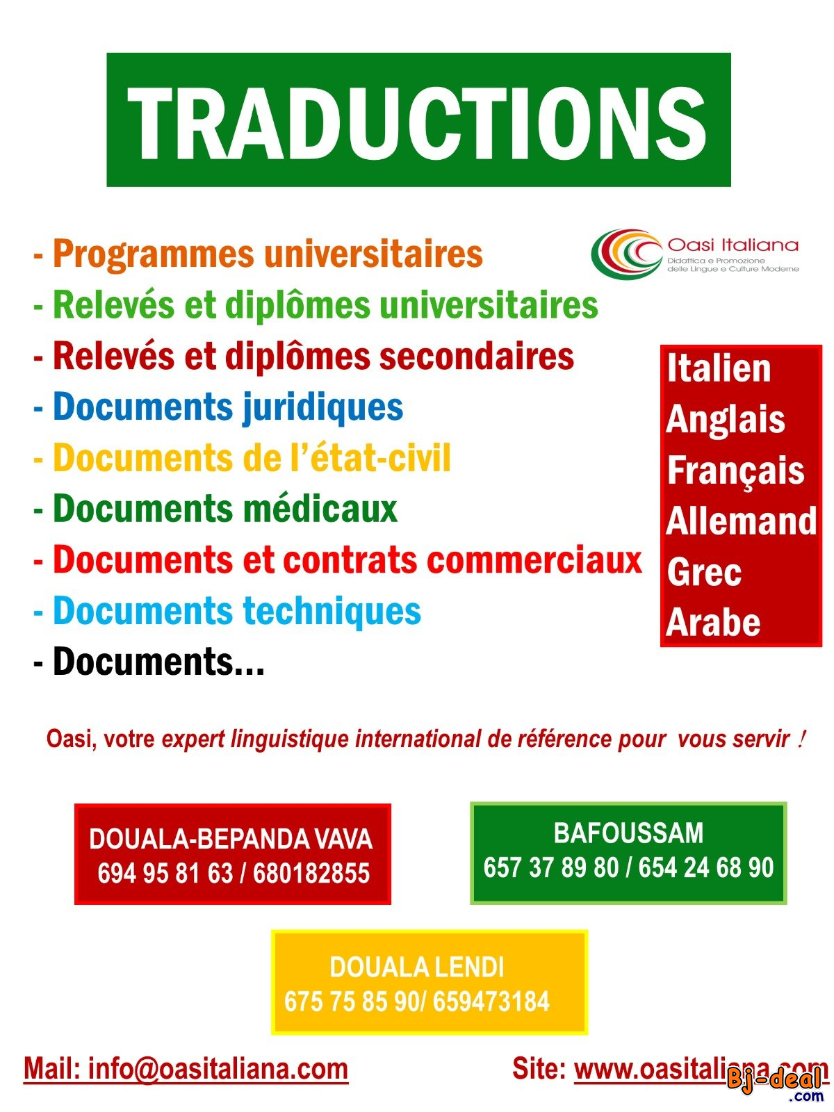 Image principale de SERVICES DE TRADUCTIONS PROFESSIONNELLES