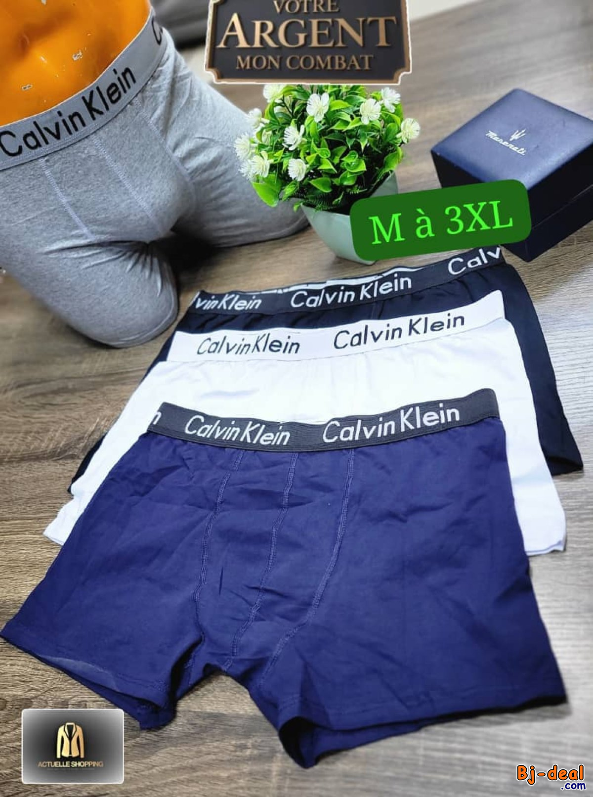 Image principale de Bermuda sous vetements coton la douzaine