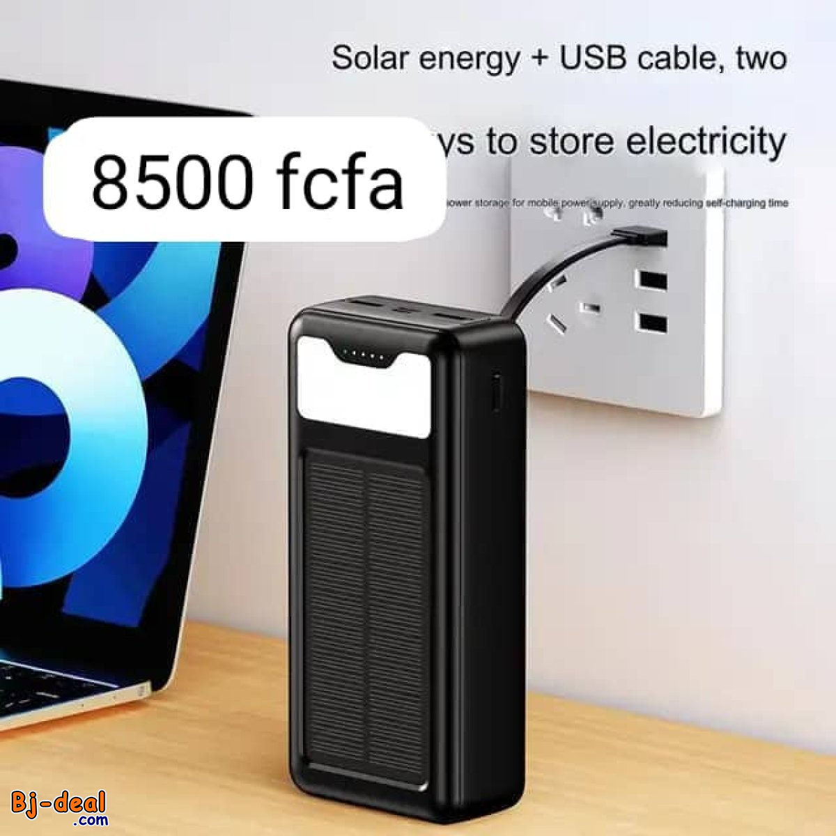 Image principale de Power bank solaire 20000 mah