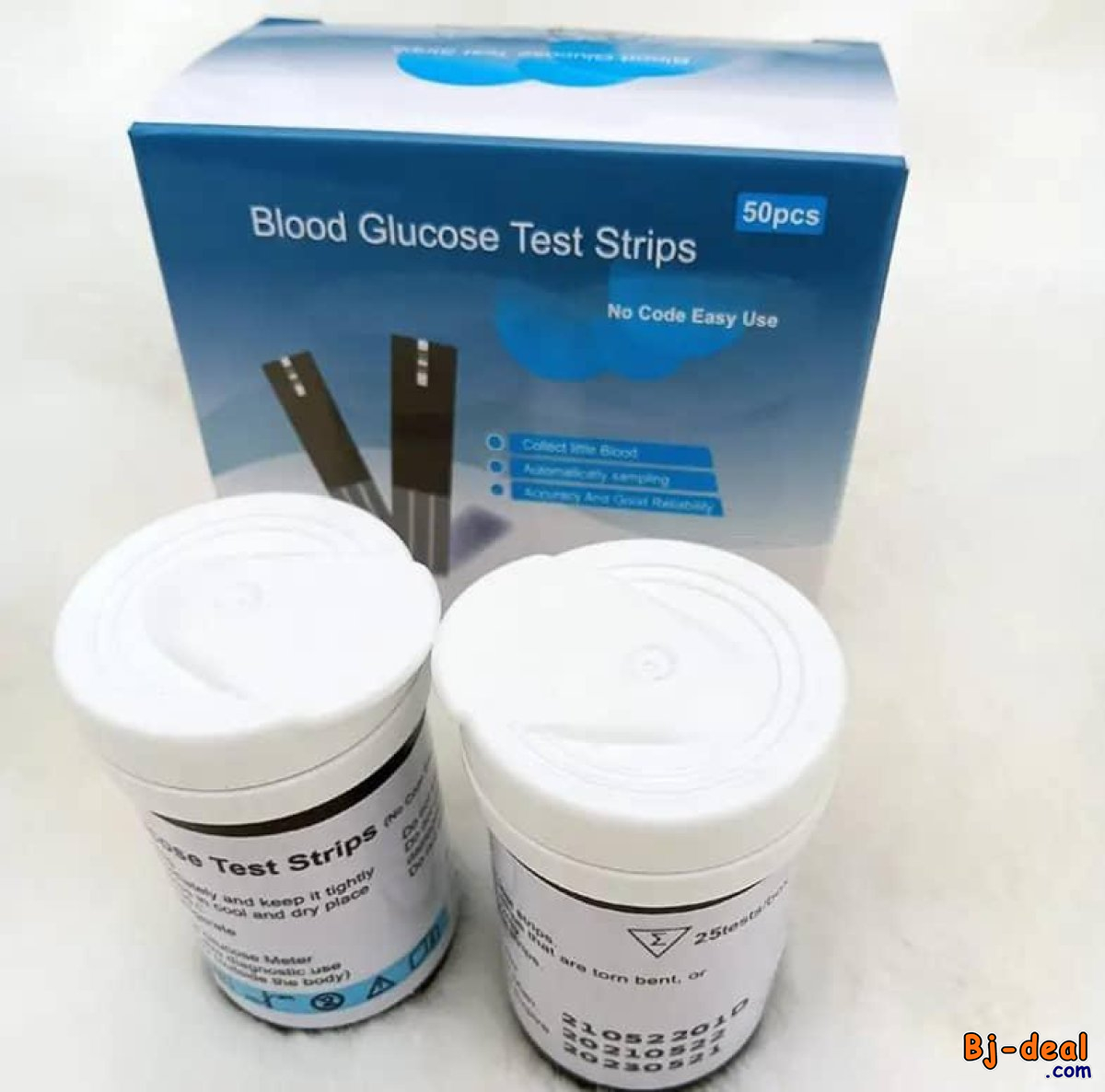 Main image of Bandelettes aiguilles pour test de diabete