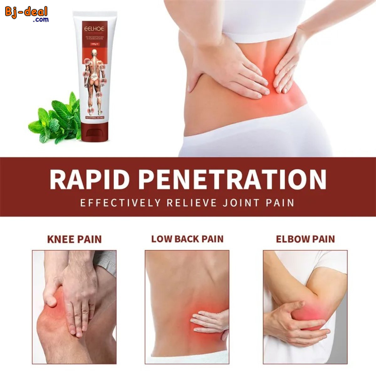 Image principale de Pommade de massage des douleurs musculaires