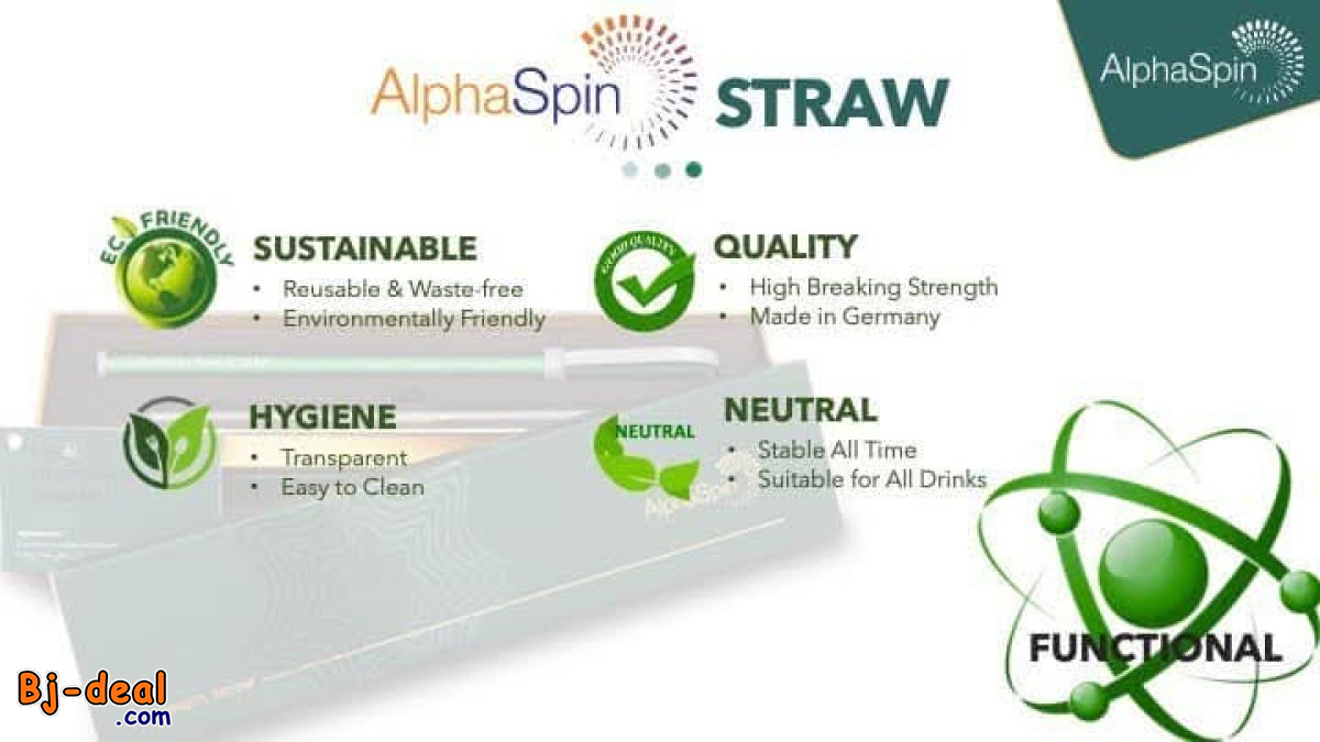 Main image of ALPHA  SPIN STRAW BZZWORLD