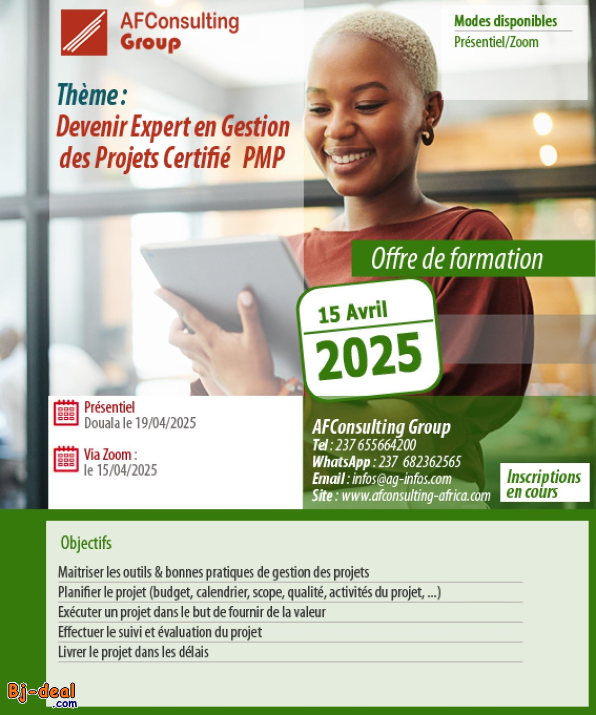 Image principale de Formation PMP, Inscriptions en cours