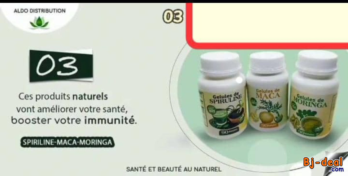 Image principale de MACA+SPIRULINE+MORINGA