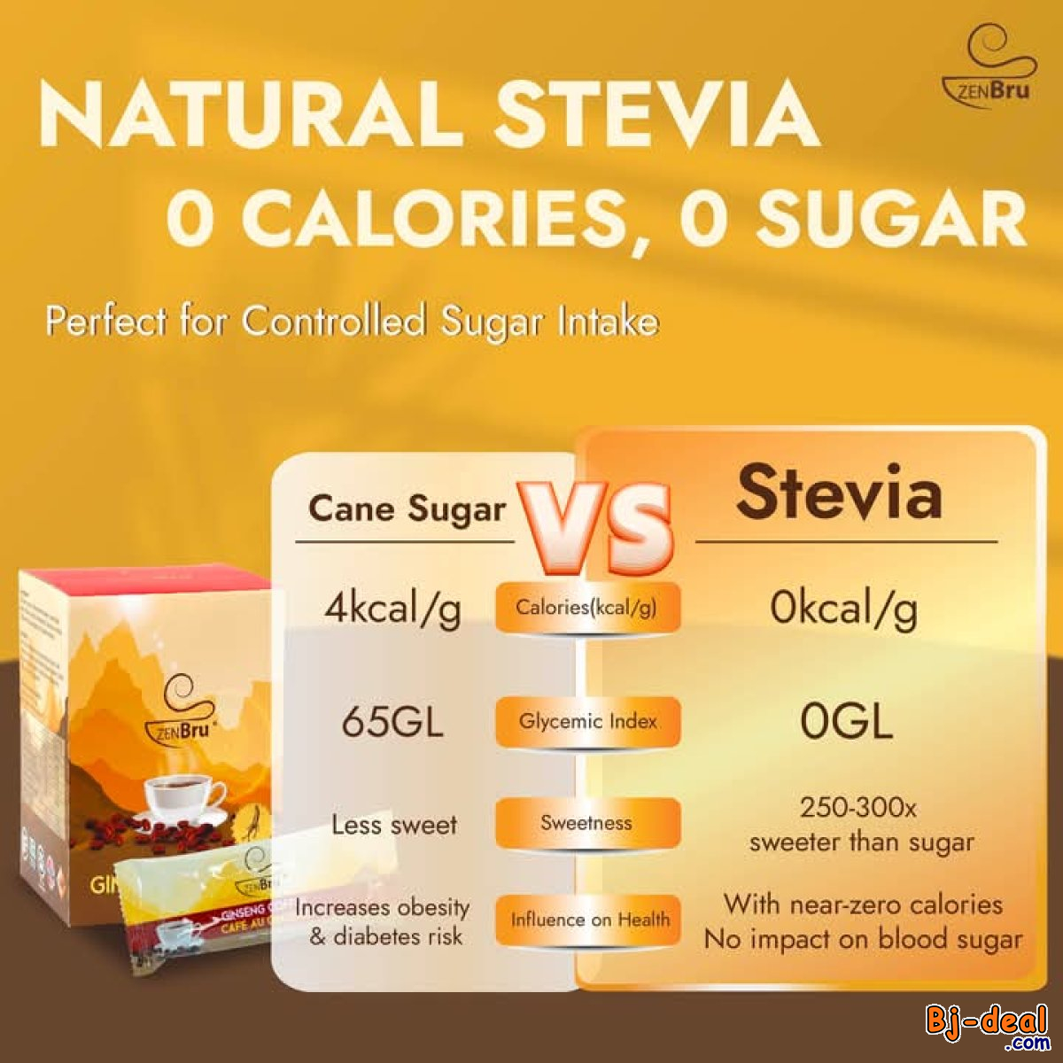 Main image of CAFE ZENBRU AU GINSENG ET GINGEMBRE