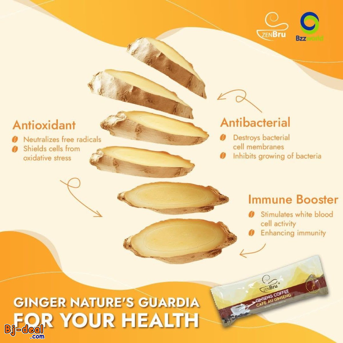 Main image of CAFE ZENBRU AU GINSENG ET GINGEMBRE