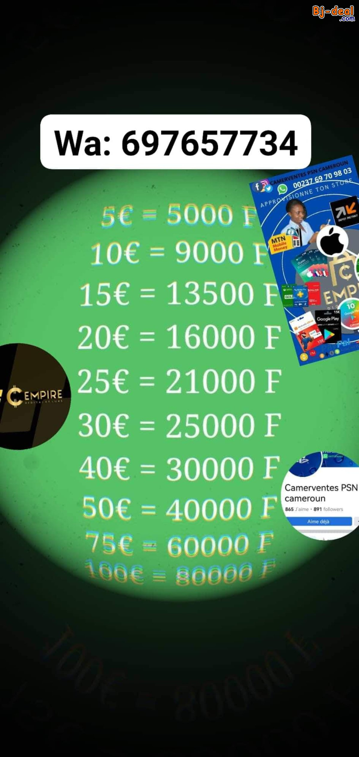 Image principale de Achete ta Carte Cadeau ROBLOX chez Chréol Empire