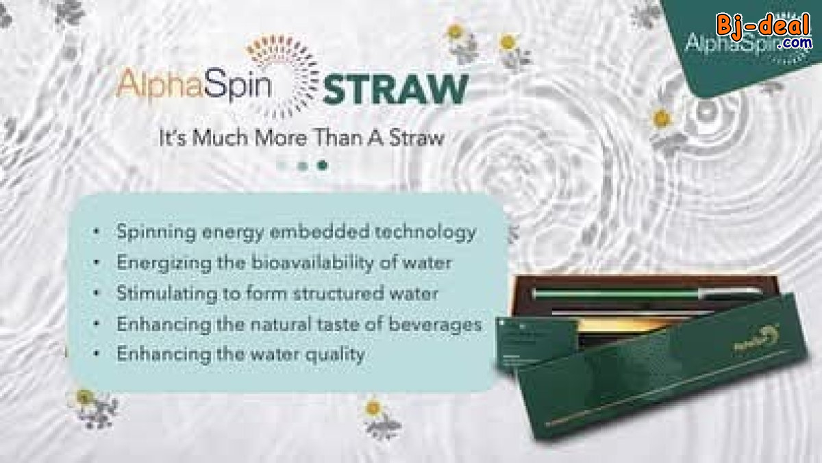 Main image of ALPHA SPIN STRAW BZZWORLD