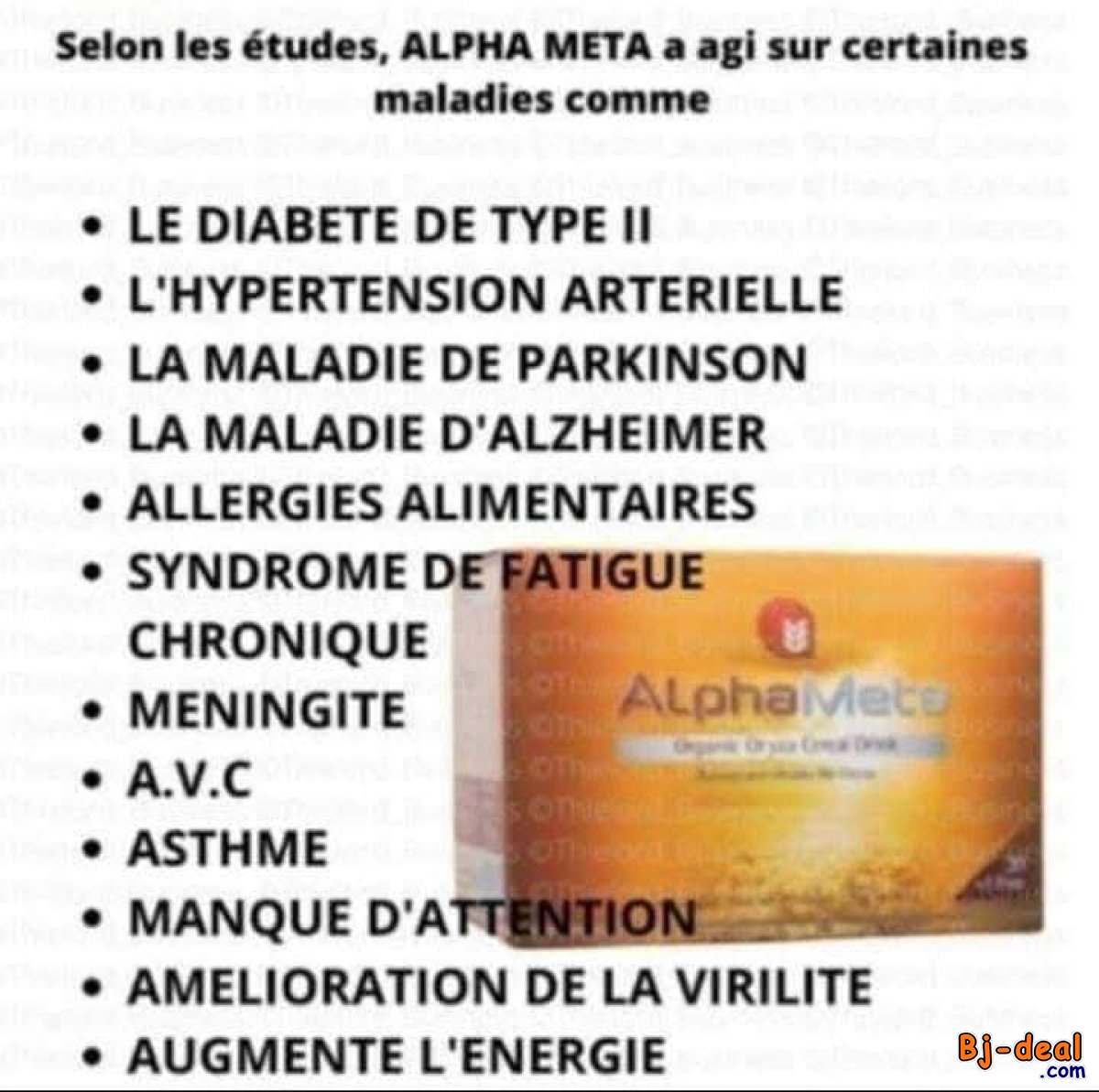 Main image of ALPHAMETA  NOURRITURE POUR LA CELLULE