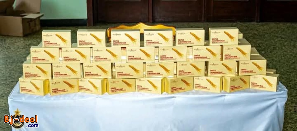 Main image of SAVON MINOSEED    AU GINSENG ET AUX PARTICULES DE FEUILLES D’OR LUXUEUSES....DOUALA