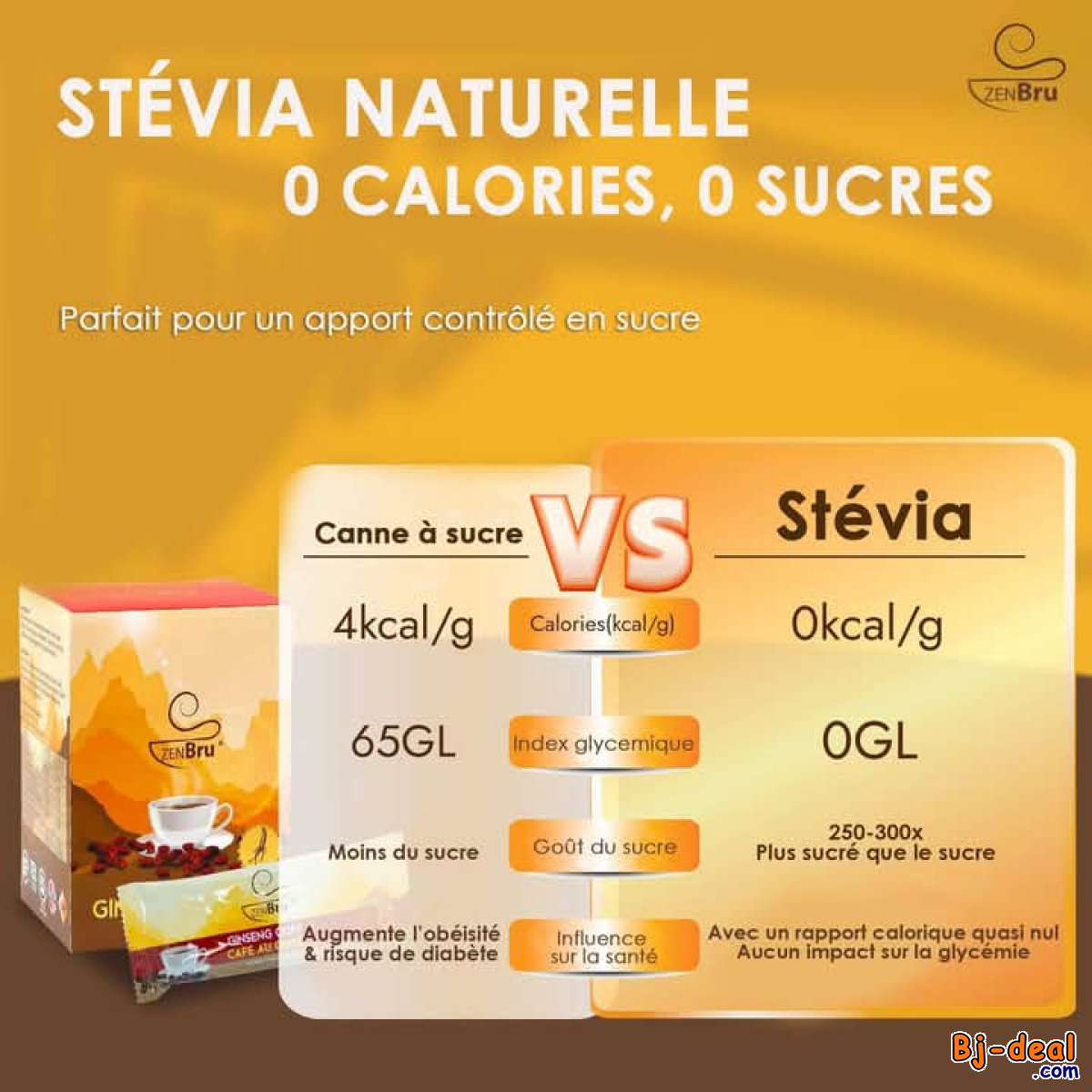 Main image of CAFE ZENBRU AU GINSENG ET GINGEMBRE