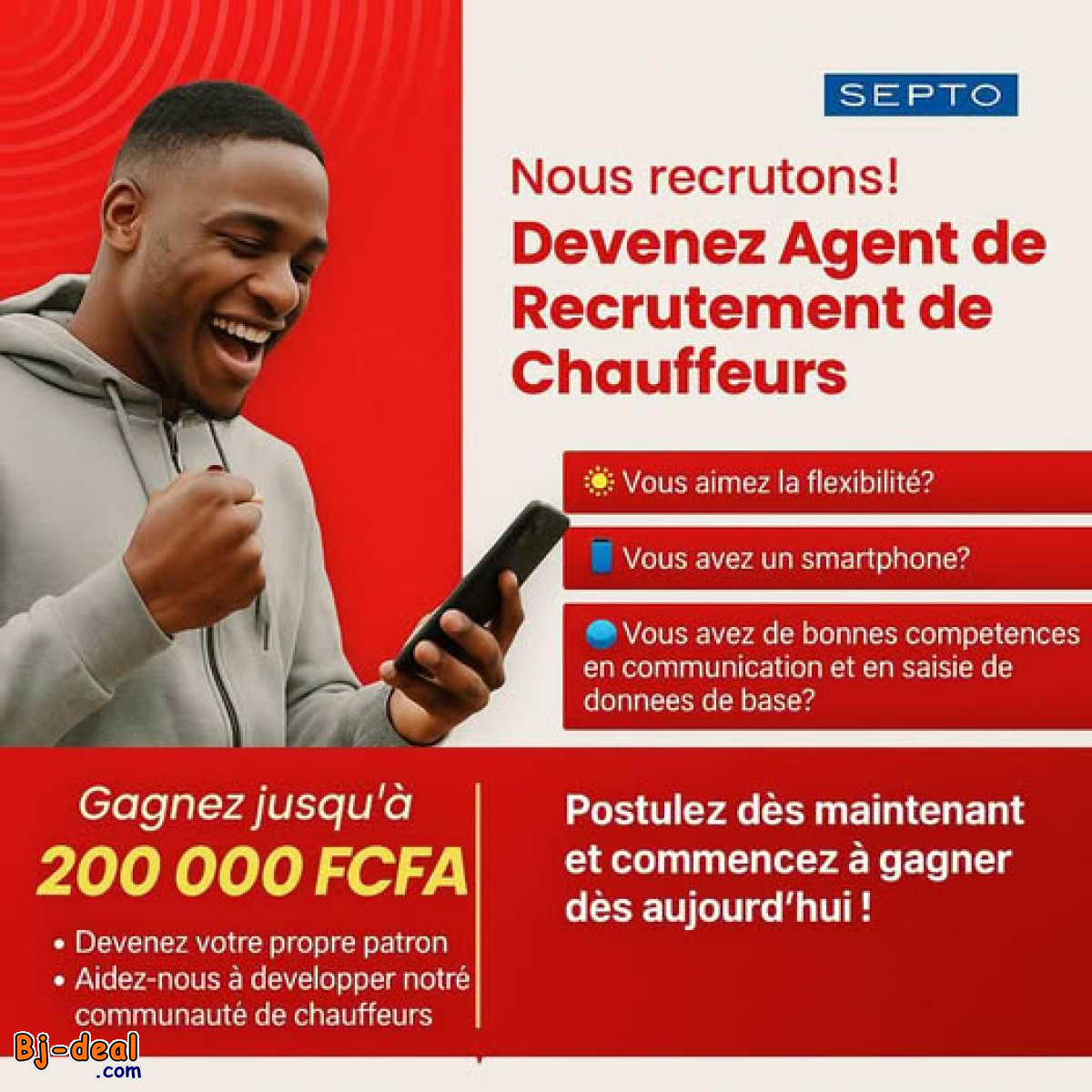 Image principale de Agents de recrutement Chaffeurs