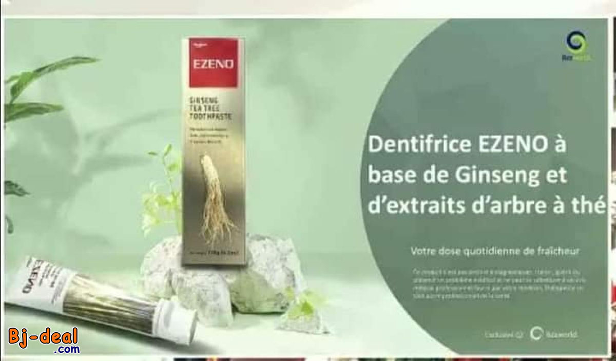 Main image of DENTIFRICE EZENO AU GINSENG ET À L ARBRE DE THÉ..