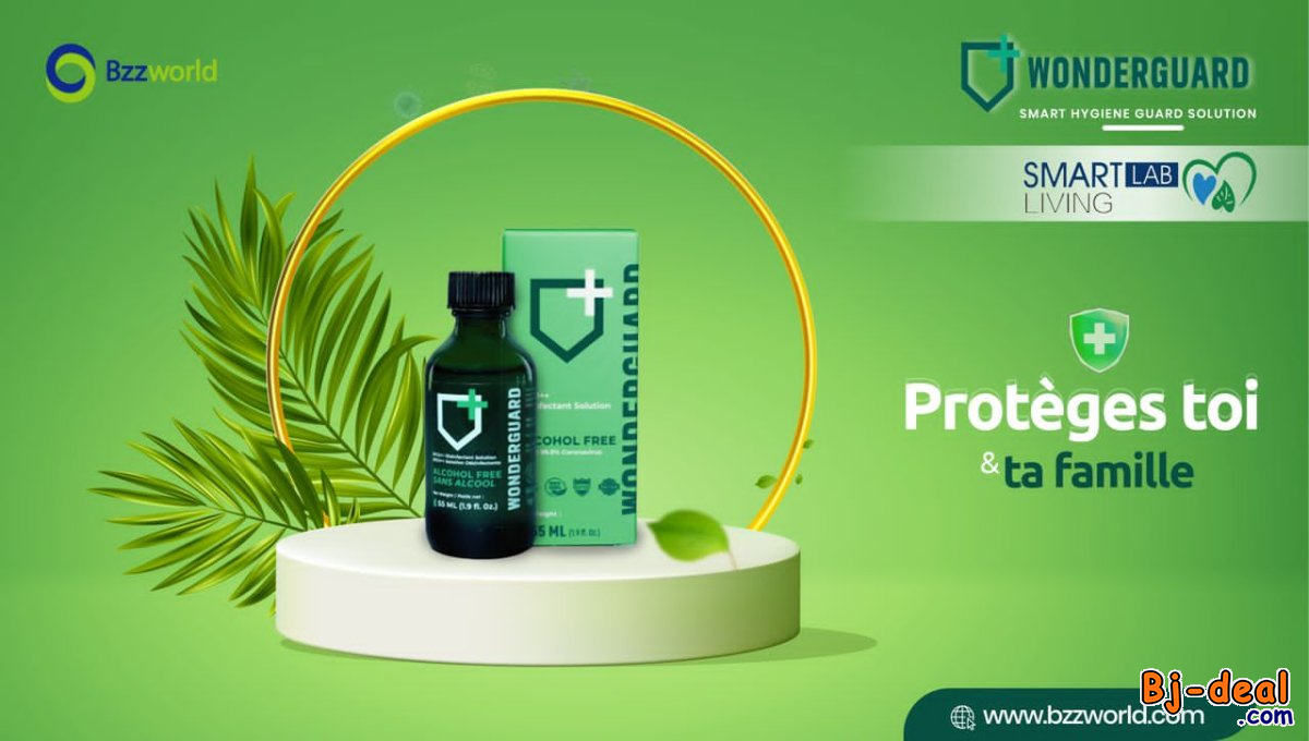 Image principale de WONDERGUARD  DÉSINFECTANT COMESTIBLE