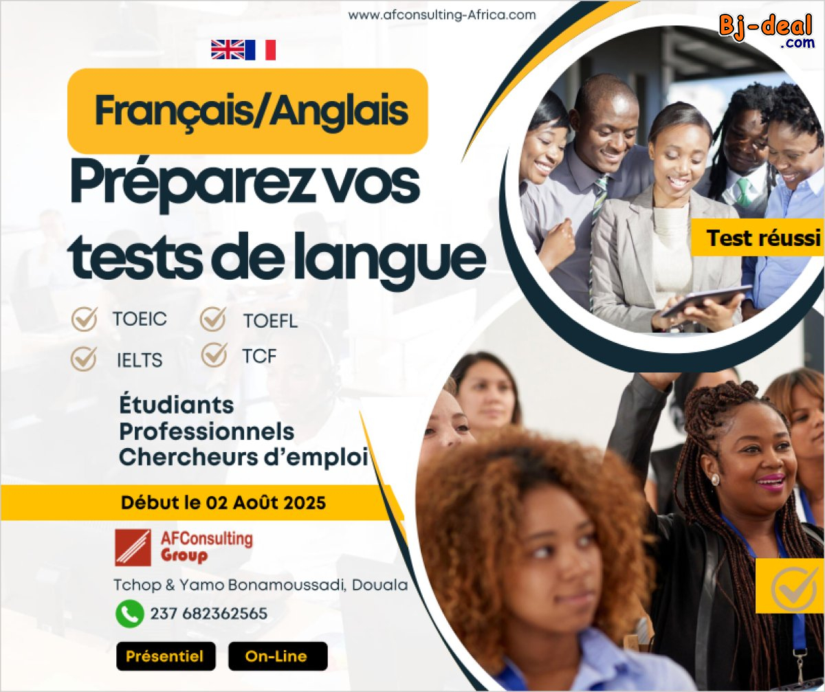 Image principale de Préparation Examen Tests  TOEIC TOEFL IELTS TCF