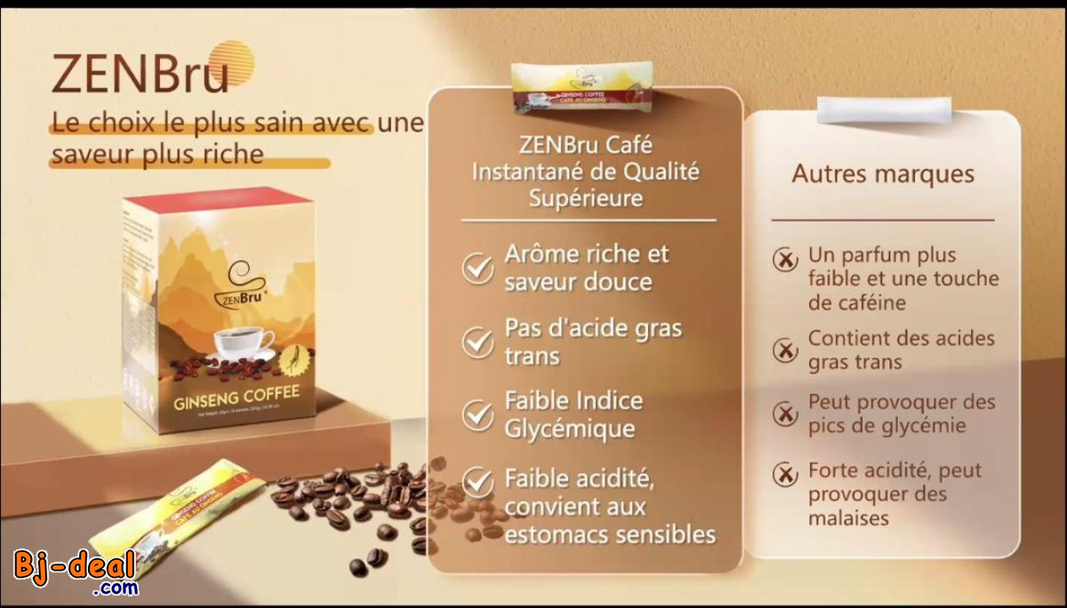 Main image of CAFE ZENBRU AU GINSENG ET GINGEMBRE