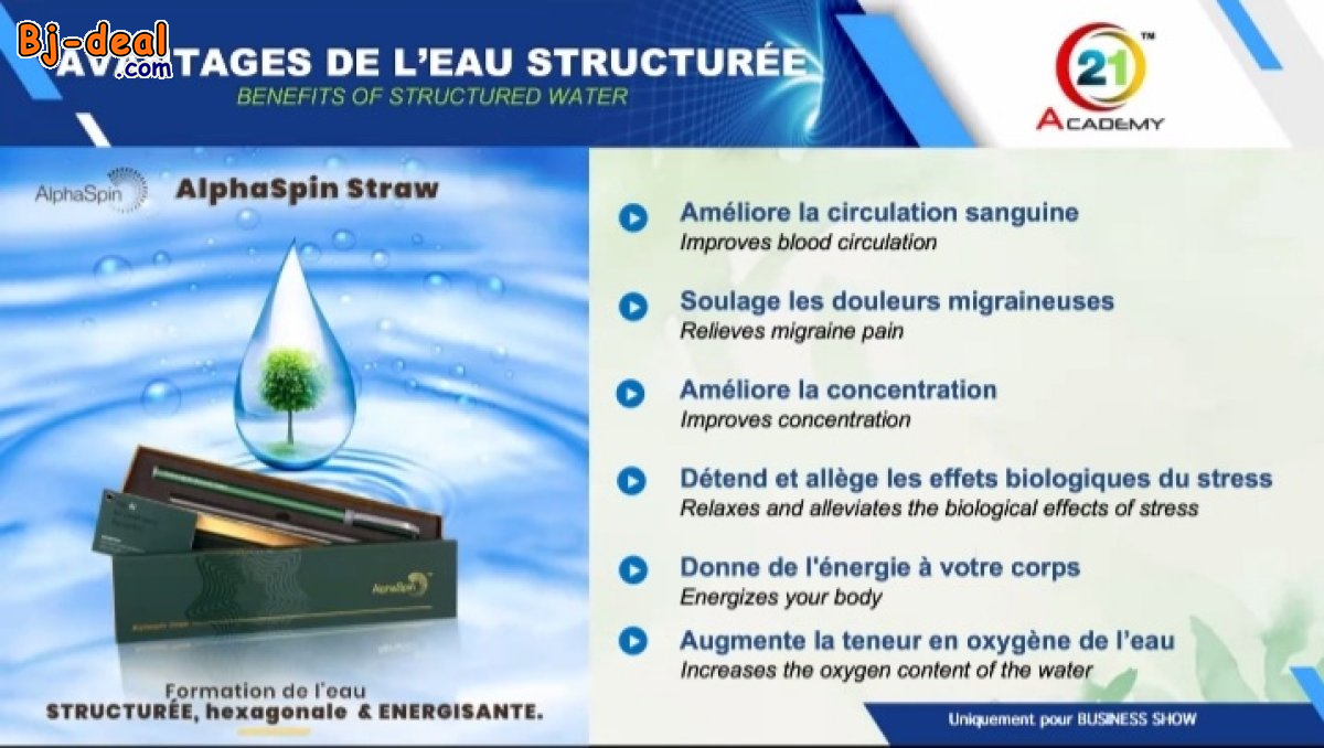 Main image of ALPHA SPIN STRAW BZZWORLD