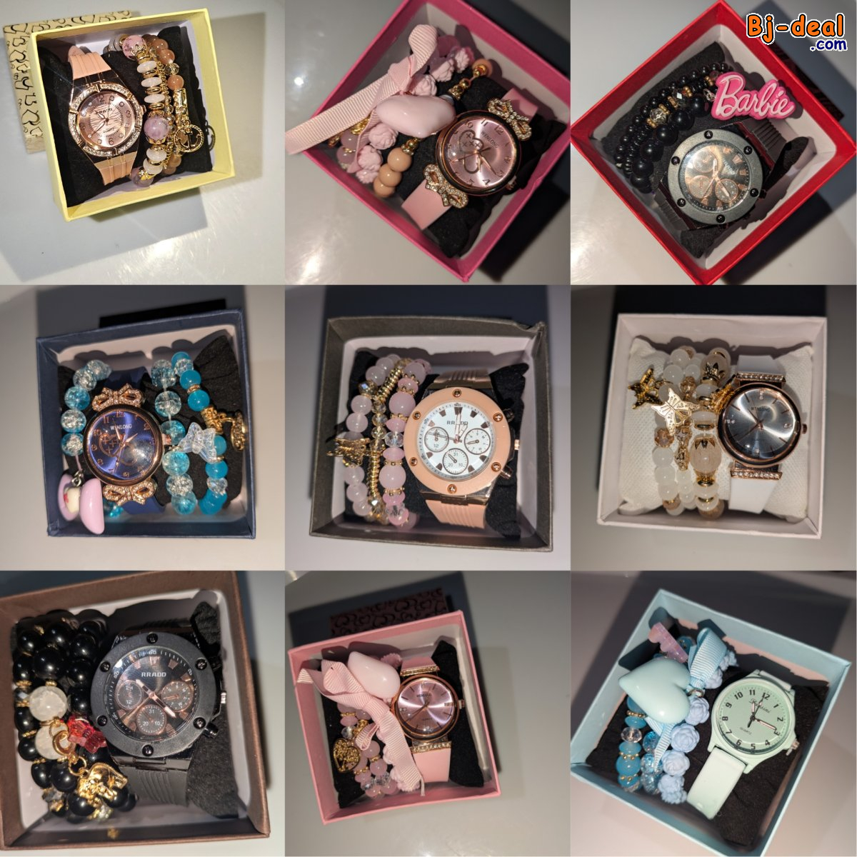 Image principale de Ensemble femmes montre + bracelets