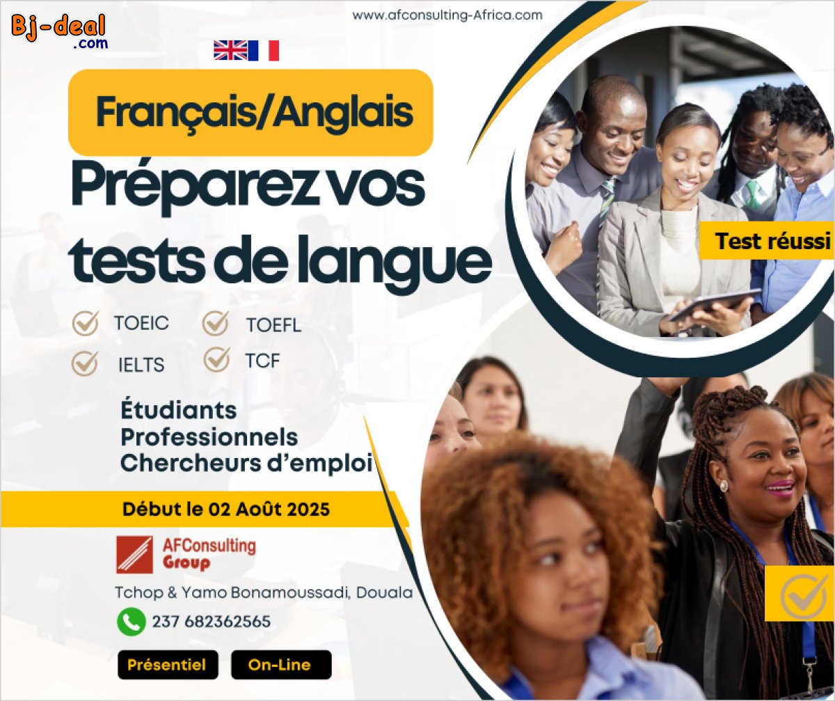 Image principale de Préparation Examen - Tests  TOEIC TOEFL IELTS TCF