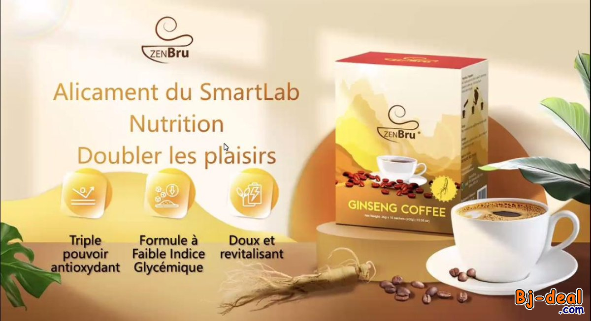 Main image of CAFE ZENBRU AU GINSENG ET GINGEMBRE