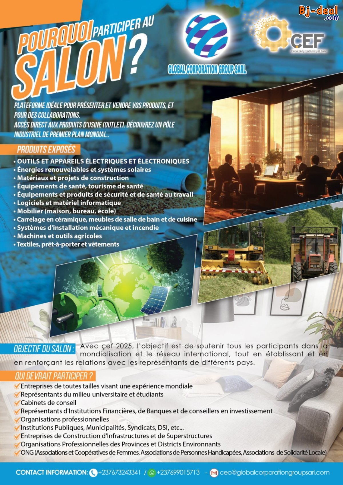 Image principale de WHY PARTICIPATE IN THE EXPO AFRICA SHOW