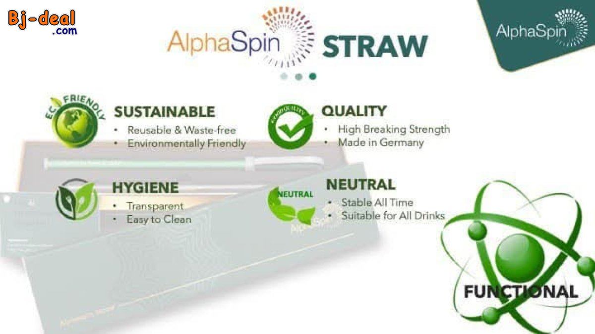 Main image of ALPHA SPIN STRAW BZZWORLD