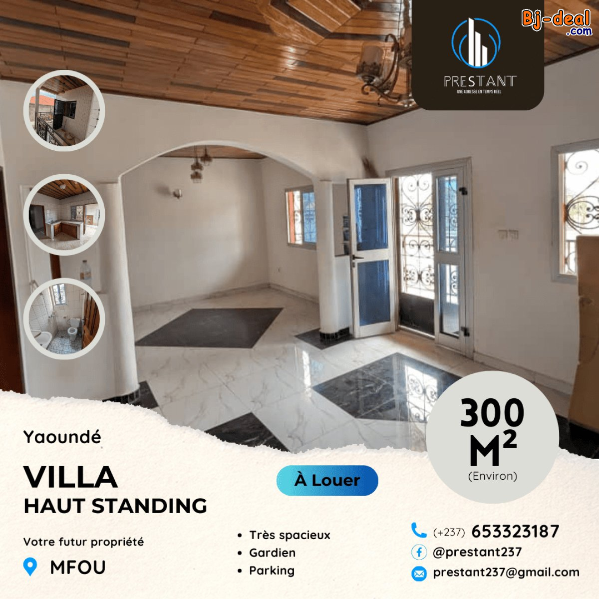 Image principale de Jolie Villa Haut Standing à louer sur la Route de Mfou