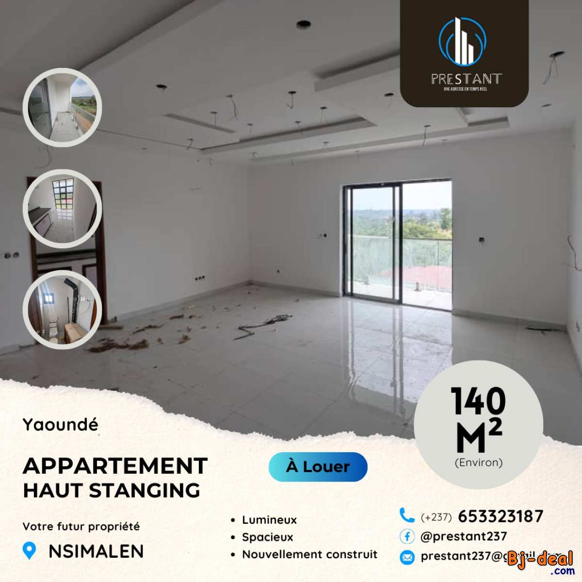 Image principale de Chic Appartement Haut Standing à louer à Nsimalen