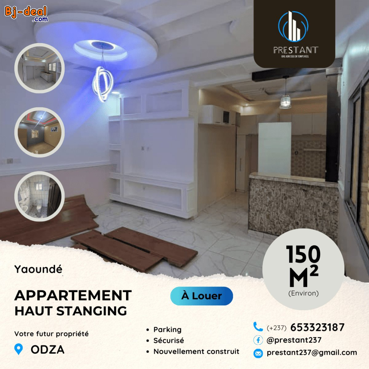 Image principale de Chic Appartement Original, Haut Standing à louer à Odza