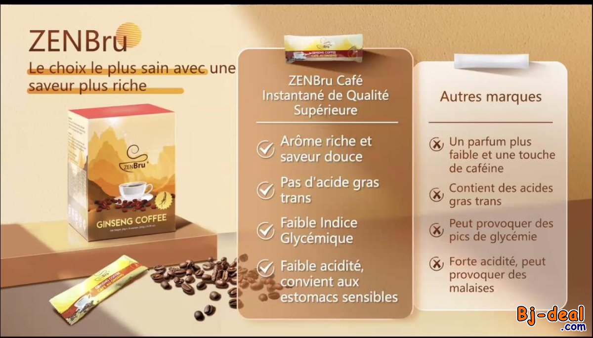 Main image of CAFE ZENBRU AU GINSENG ET GINGEMBRE