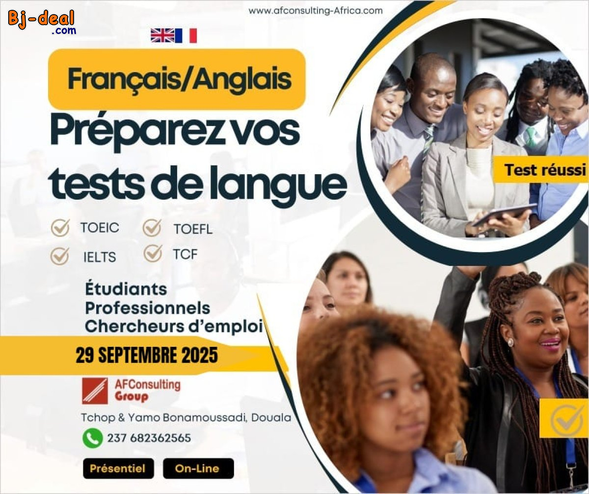Image principale de Préparation Examen  Tests  TOEIC TOEFL IELTS TCF