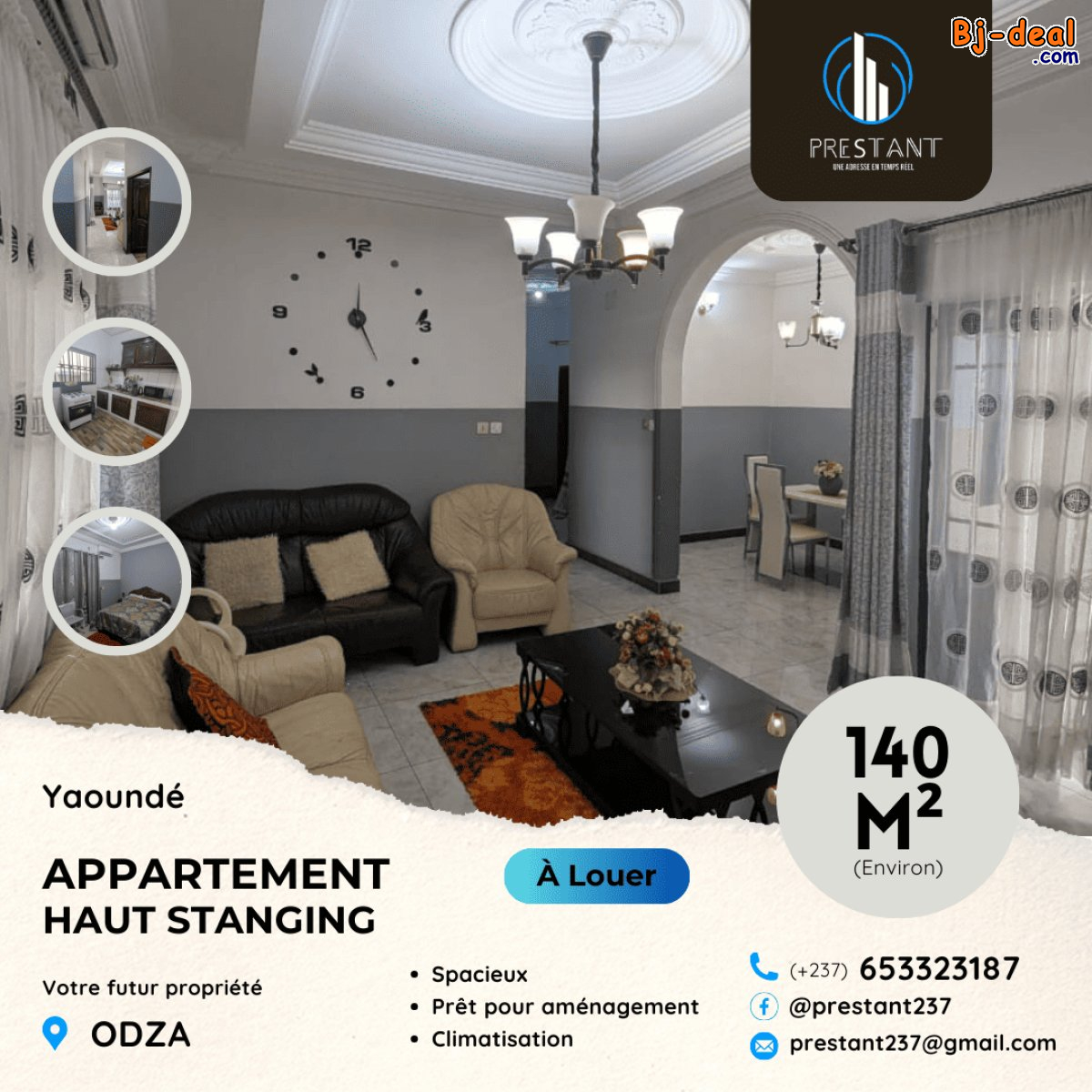 Image principale de Magnifique Appartement Haut Standing à louer en Remplacement