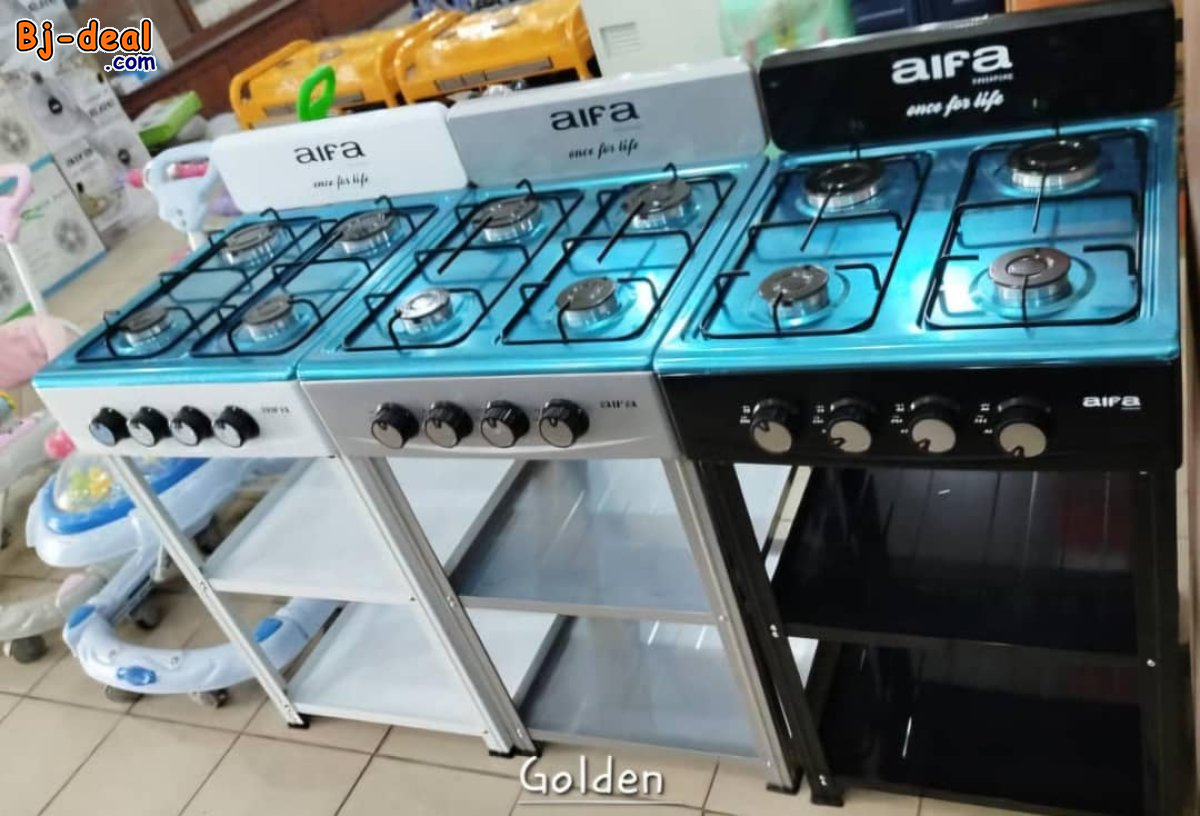 Image principale de Plaque à gaz quatre foyers non automatique