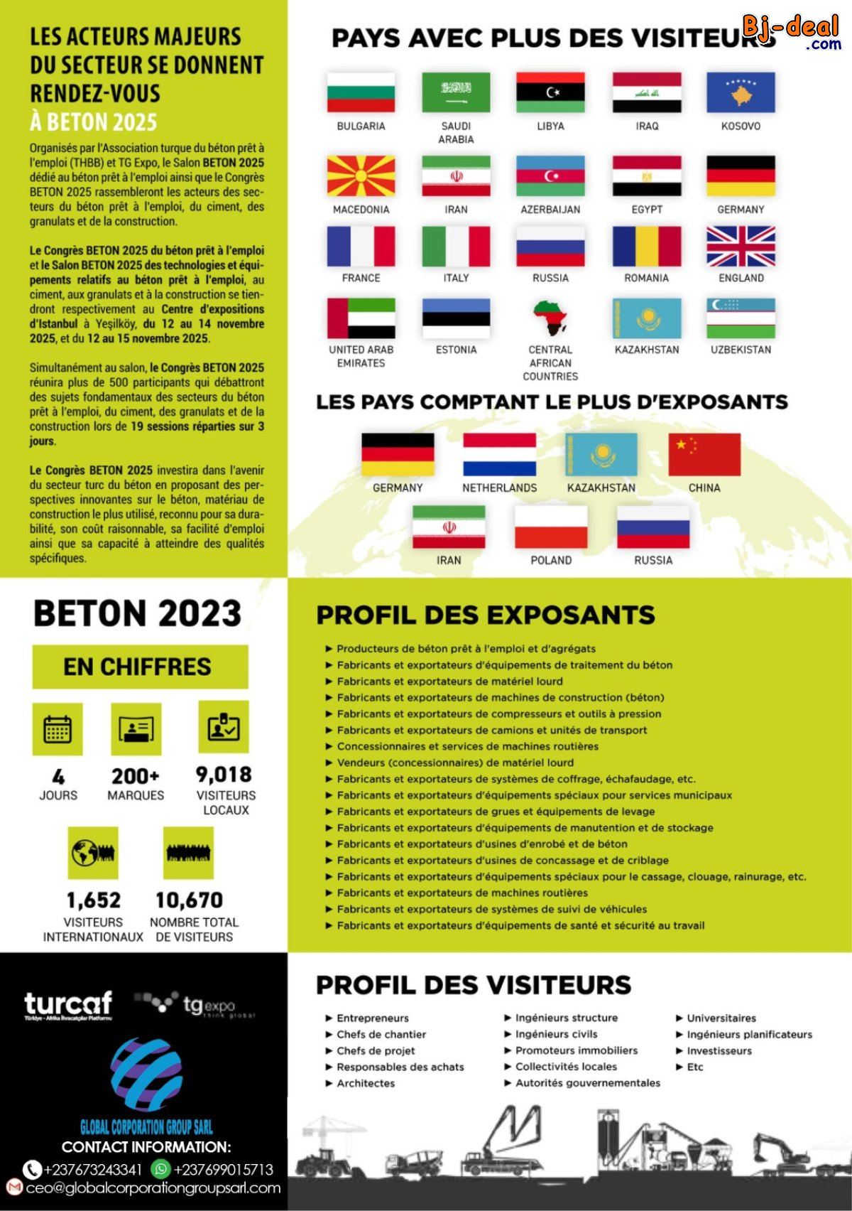 Image principale de PARTICIPEZ AU CONGRES 2025 EN TURQUIE