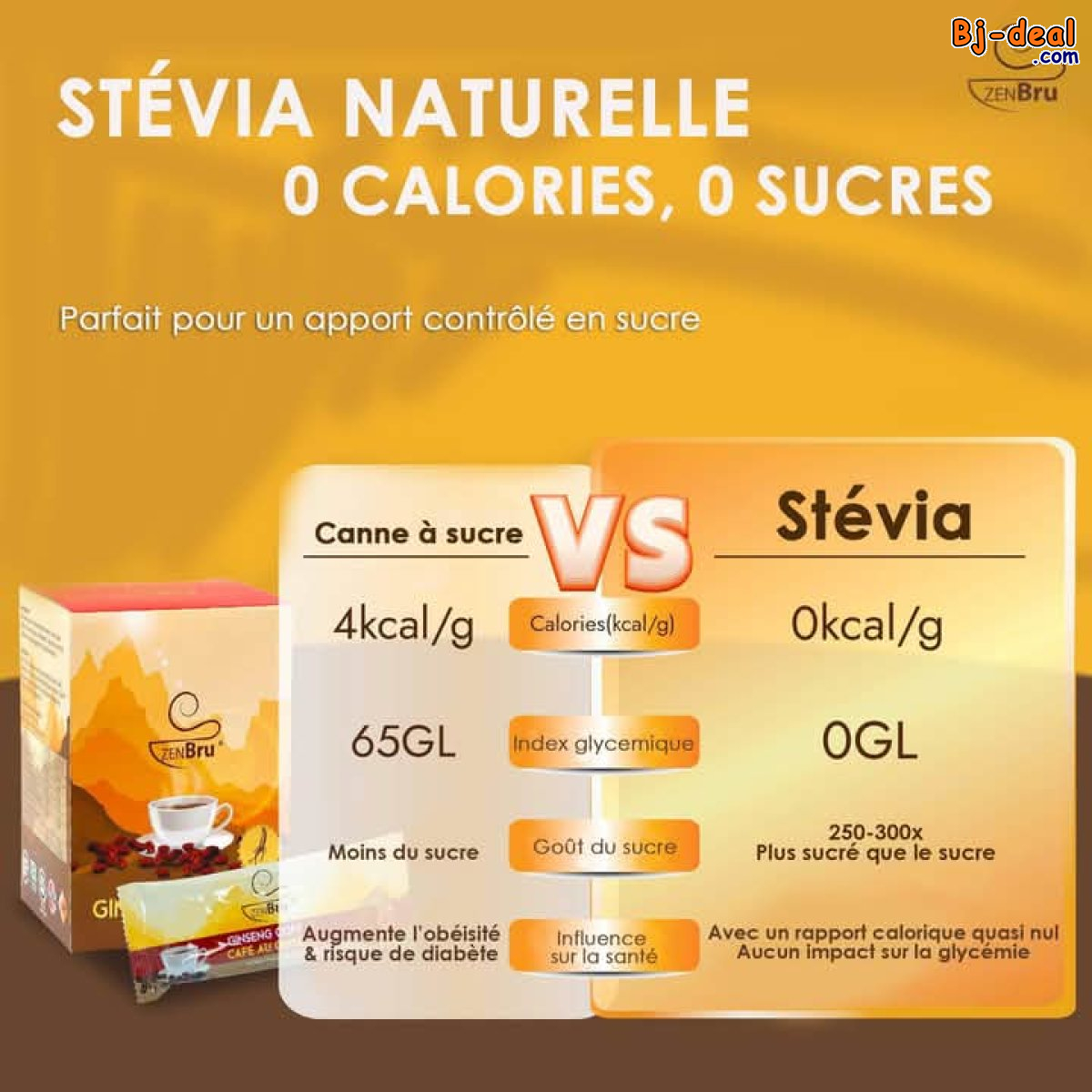 Main image of CAFE ZENBRU AU GINSENG ET GINGEMBRE