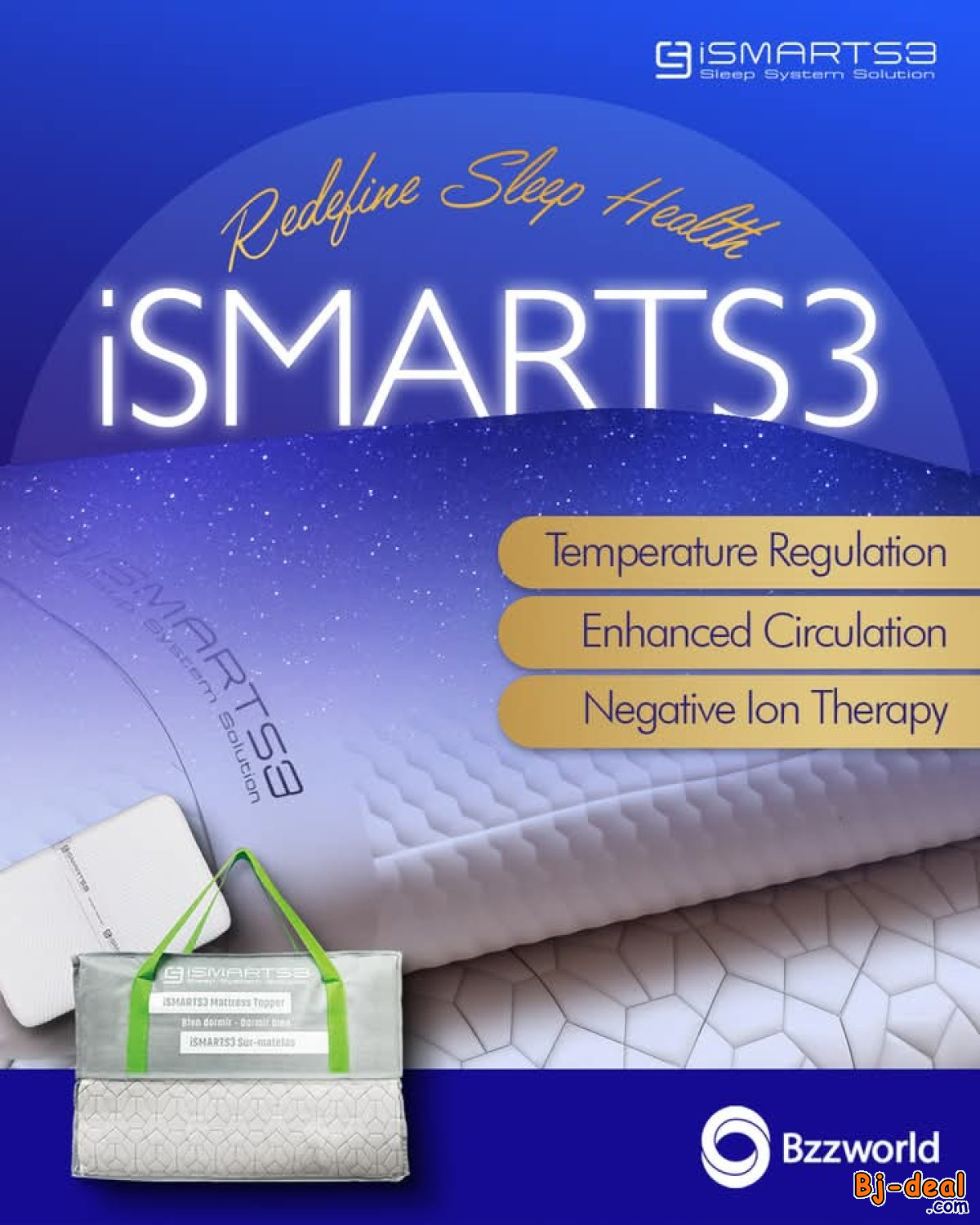 Main image of ISMARTS S3 SLEEPING SYSTEM SURMATELAS