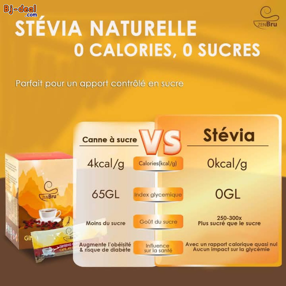 Main image of CAFE ZENBRU AU GINSENG ET GINGEMBRE