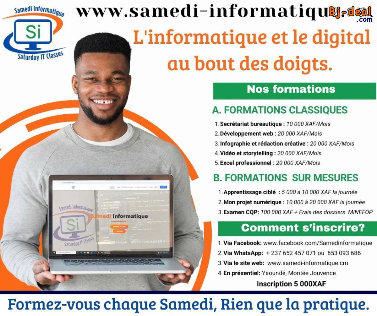 Image principale de Saturday IT CLASSES FOR STUDENTS