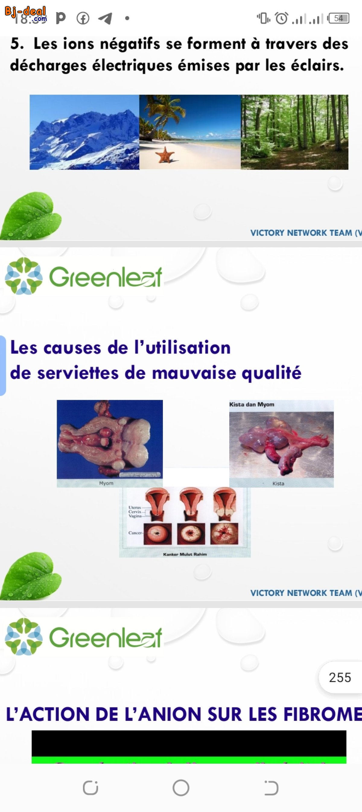 Image principale de SERVIETTES HYGIÉNIQUES EN COTON AVEC ANIONS